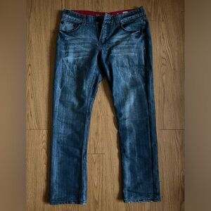 MENS ZAPALLA SLIM FIT BLUE JEANS 36